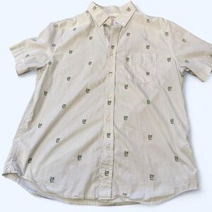 Banana Republic Luxe Poplin Slim Fit button down shirt